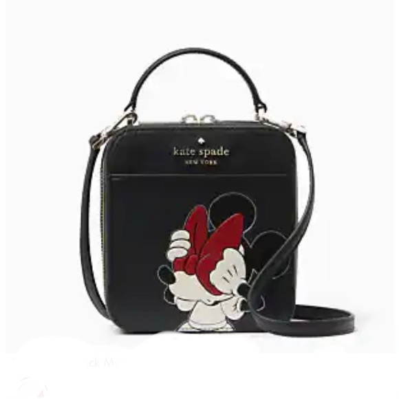 NWT DISNEY X KATE SPADE ♠️ MINNIE MOUSE DAISY VANITY CROSSBODY BAG - Picture 1 of 8